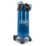 Scheppach HC51V kompresör (97 dB, 50 L, 10 bar, emme gücü 220 l/dak, basınç düşürücü, yağsız, 1500 Watt)
