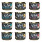 Schesir 12x80 gr After Dark Pate 3 Çeşit Karma Kedi Konserve