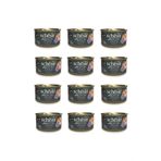 Schesir 12x80 gr After Dark Sos İçinde Tavuk Etli ve Ördek Etli Tahılsız Yetişkin Kedi Konservesi