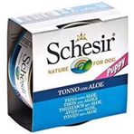 Schesir 150 gr Puppy Aloe Veralı-Ton Balıklı Küçük Irk Yavru Yaş Köpek Maması