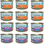 Schesir 2 Çeşit Karma Sardalyalı Sos Içinde Tamamlayıcı Kedi Konservesi 70 Gr. x 12 Adet