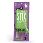 Schesir 6x15 gr Stix Ördekli Krem Pouch Kedi Ödülü