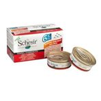 Schesir 6x50 gr 2 Adet Multipack Karidesli Kedi Konserve
