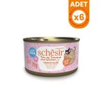 Schesir 6x70 gr Baby Cat Tavuklu ve Somonlu Yavru Kedi Konservesi