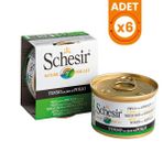 Schesir 6x85 gr Ton Balıklı ve Tavuklu Jöleli Konserve Kedi Maması