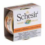 Schesir 70 gr Ton Balıklı Ve Levrekli Soslu Yetişkin Kedi Konservesi