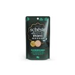 Schesir 80 gr After Dark Pouch Et Suyunda Tavuklu ve Bıldırcın Yumurtalı Yetişkin Kedi Konservesi