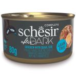 Schesir 80 gr After Dark Tavuklu ve Bıldırcın Yumurtası Et Suyunda Kedi Konservesi