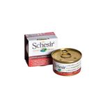 Schesir 85 gr Ton Balıklı ve Sığır Etli Pirinçli Kedi Konservesi
