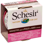Schesir 85 gr Ton Balıklı ve Tavuklu Naturel Konserve Kedi Maması