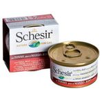 Schesir 85 gr x 12 Adet Ton ve Ringa B Pirinçli Kedi Konserve
