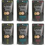 Schesir After Dark 3 Çeşit Karma Pouch Kedi 6x80 gr Yaş Mama