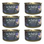 Schesir After Dark Pate Tavuklu ve Ördekli Konserve Kedi Maması 80 gr 6'lı