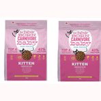 Schesir Born Carnivore 2 x 225 gr Baby Tavuk ve Yumurtalı Tahılsız Yavru Kuru Kedi Maması