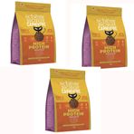 Schesir Born Carnivore 3 x 1.25 kg Tavuk ve Yumurtalı Tahılsız Kuru Kedi Maması