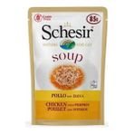 Schesir For Cat Tavuklu ve Balkabaklı Tahılsız Yetişkin 85 gr Kedi Çorbası