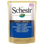 Schesir Jel İçinde Ton Balikli&Levrekli Pouch 100 gr Konserve Kedi Maması