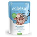 Schesir Jelly Ton Balıklı ve Levrek Pouch Kedi Maması 85GR X10 Adet - Ton Balığı