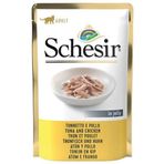 Schesir Jelly Ton Balıklı ve Tavuklu Pouch 85 gr Kedi Konservesi