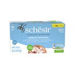 Schesir Jöle İçinde Ton Balığı ve Levrekli Yetişkin 6x50 gr Konserve Kedi Maması