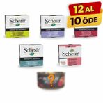 Schesir Klasik Lezzetler Yetişkin Konserve Kedi Maması - 6x85 Gr 1 Adet