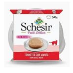 Schesir Petit Delice Ton Balıklı ve Sığır Etli 2x40 gr Yetişkin Kedi Konservesi