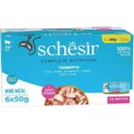 Schesir Pişirme Suyunda Ton Balıklı Yetişkin Kedi Konservesi 6 x 50 gr - Ton Balığı