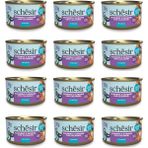 Schesir Sardalya ile Uskumrulu Sos Içinde Tamamlayıcı Kedi Konservesi 70 Gr. x 12 Adet