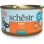 Schesir Sos İçinde Sardalyalı Kedi Konserve Maması 70Gr