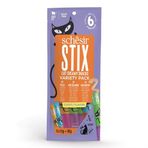 Schesir Stix 2 Tavuk 2 Somonlu 2 Ördekli Krem Çeşit Paketi Kedi Ödülü