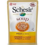 Schesir Tavuklu ve Bal Kabaklı Tahılsız 6x85 gr Yetişkin Kedi Çorbası