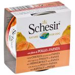 Schesir Tavuklu ve Papayalı 150 gr Köpek Konserve Maması