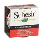 Schesir Ton Balık Karidesli Jelly 85 gr Kedi Konservesi