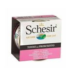 Schesir Ton Balıklı Jambonlu Jelly 6x85 gr Kedi Konservesi