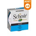 Schesir Ton Balıklı Jöleli Konserve Köpek Maması - 6 Adet 150 Gr