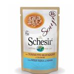 Schesir Ton Balıklı Kalamarlı 85 gr Tamamlayıcı Kedi Konservesi