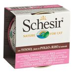 Schesir Ton Balıklı ve Tavuklu 6x85 gr Yetişkin Kedi Konserve