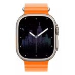 Schitec 2023 Watch 8 Pro Max Turuncu Akıllı Saat
