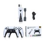 Schitec 4K Android Tv Stick Retro Game Konsol 10000 Oyunlu 64 gb Beyaz Oyun Konsolu