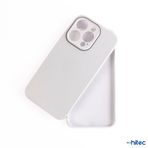 Schitec Deluxe İphone 14 Pro Mat Beyaz Kılıf