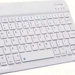 Schitec Kablosuz Klavye Ve Mouse Set Type-C Şarjlı Bluetooth 2.4G Bağlantlılı Beyaz