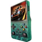 Schitec R36S Şeffaf Yeşil 3.5 inç OTG Çıkışlı Taşınabilir Retro 15000+ Oyunlu El Atarisi