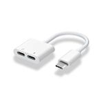 ScHitec Schitec 2in1 Type-c Kulaklık Ve Şarj Dönüştürücü Hızlı Şarj Adaptör Jh032