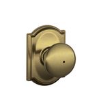 Schlage Camelot Koleksiyon Plymouth Passage Düğmesi, F40 PLY 609 CAM