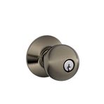SCHLAGE F51A ORB 620 Yörünge Düğmesi Anahtarlı Giriş Kilidi, Antik Kalay