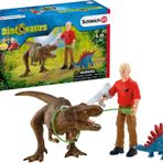 Schleich 41465 Dinosaurs Tyrannosaurus Saldırısı Oyun Seti