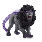 schleich ELDRADOR CREATURES 42555 Eldrador Creature efsanevi gölge aslan - Detaylı ve gerçekçi canavar aksiyon figürü, şeffaf kuyruklu - Eldrador figürleri 7 yaşından itibaren