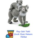 Schleich Koala Anne Bebek + Play-Doh Oyun Hamuru