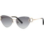 SCHM15 0300 60 Chopard Cat Eye Kadın Güneş Gözlüğü - Altın