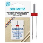 Schmetz 130/705 H ZWI 4.0/80 Ev Tipi Aile Dikiş Makinesi Çiftli Dikiş İğnesi